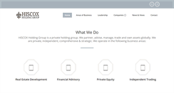 Desktop Screenshot of hiscox.org