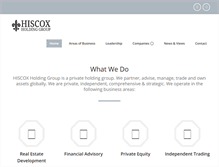 Tablet Screenshot of hiscox.org